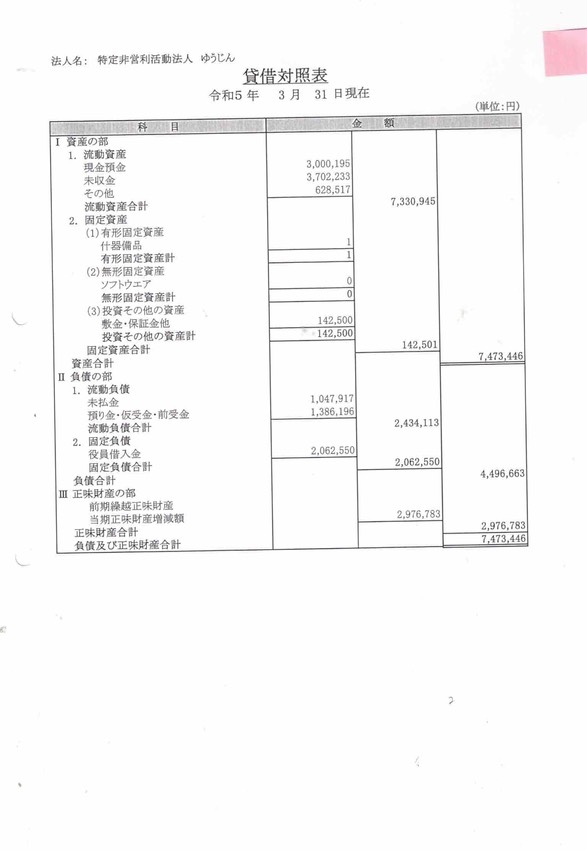 R4-R5貸借対照表
